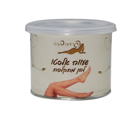 שעווה מתקלפת אלסטו לבן 400 גרם – פראנס ביוטי