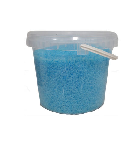 דלי מלח אמבט כחול