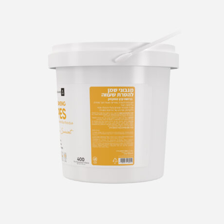 דלי מגבוני שמן להסרת שעווה צהוב 03